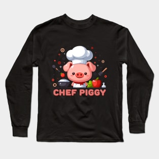 Chef Piggy: Pigging Out Long Sleeve T-Shirt